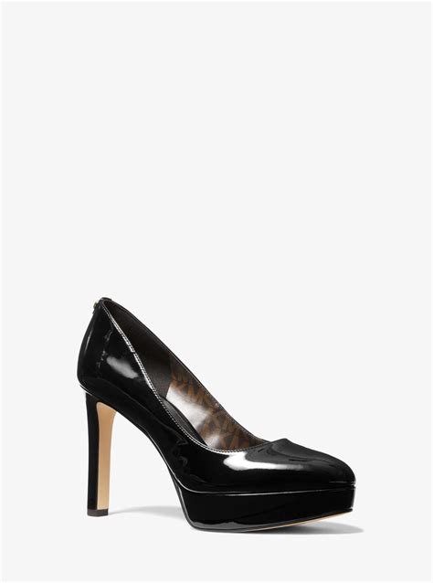 michael kors chantal flex pump|Chantal Flex Faux Patent Leather Pump .